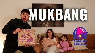 TACO BELL MUKBANG ... 2023 goals, mental health & sex life with two kids | The HOLLINS PORTER Family
