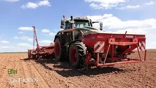 XXL Maisaussaat 2017 | Fendt 716 Vario | Kverneland Accord Optima | Planting Corn