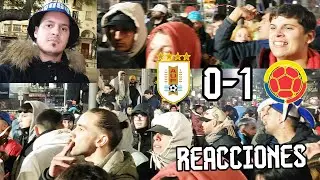 REACCIONES DE HINCHAS URUGUAYOS: URUGUAY VS COLOMBIA 0-1 - #CONMEBOL #CopaAmerica2024