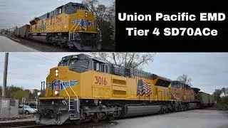 EMD's Brand New Tier 4 SD70ACe - Des Plaines, IL on 4/19/17