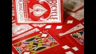Bicycle Red Reversed Back Gaff Deck Review