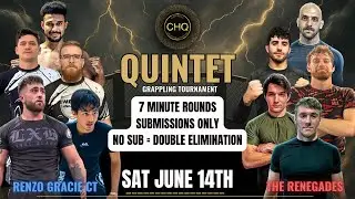 Full 5v5 Quintet Grappling Tournament | CHQ’s First-Ever Team War 🔥