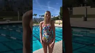 Sporti x Gretchen Walsh In Bloom Kacey Double Cross One Piece Swimsuit | SwimOutlet.com