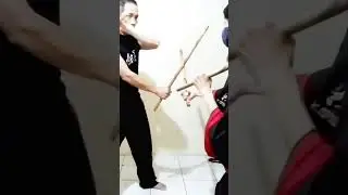 #fma Kali Arnis Scissor Block Stationary with Strike L/R  Part 1