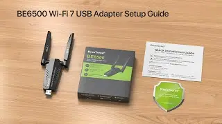 BrosTrend BE6500 Wi-Fi 7 USB Adapter Setup Guide