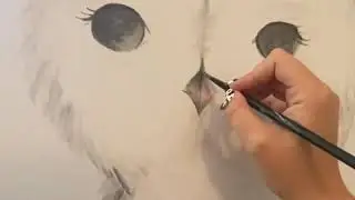 Nursery Artwork | Acrylic Paint Time Lapse | Owl Zebra Rabbit Painting