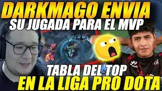 😲DARKMAGO le envía su JUGADA a KINGTEKA para el MVP😲 y muestra la TABLA del TOP PLAYERS en la LIGA
