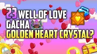 ЗОЛОТОЙ КРИСТАЛЛ СЕРДЦА?? 23 Колодец Любви Гача - Growtopia Valentine 2025