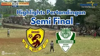 HIGHLIGHTS AREMBO FC B VS LBS MAUNG BUJANG FC II NINE STARS STUDIO TV