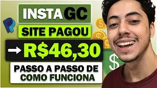 InstaGC: Veja Como Funciona esse Site que Paga em D&oacute;lar no Paypal (Prova de Pagamento)