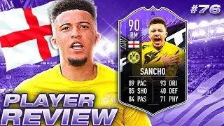 BROKE BOY RTG II #76 - WHAT IF 90 RATED SANCHO PLAYER REVIEW - FIFA 21 ULTIMATE TEAM