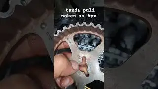 memasang puli noken as apv