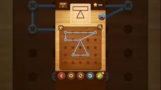 line puzzle string art pine level 7
