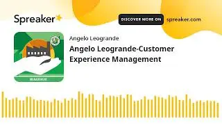 Angelo Leogrande-Customer Experience Management