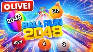 Small Ball &rarr; 2048 Challenge! 💥 | Ball Run 2048 LIVE