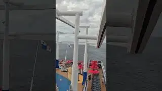Вид от первого лица на SkyRide &mdash; Полная поездка на Carnival Vista!! | Велосипед высоко над корабл...