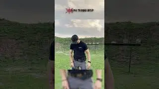 Turn & Shoot Drill #speed #accuracy #glock #eotech