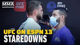 UFC on ESPN 13 Weigh-In Staredowns - MMA Fighting