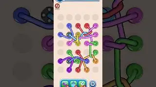 Twisted Tangle level 23 complete 😱😱✅️ game. #amazing #gaming#shorts