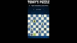 Today's chess puzzle || 19 July ||       #chess #games #hikaru #levyrozman #chessgame #chesspuzzle