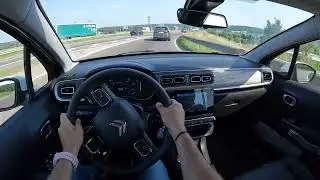 2022 Citroen C3 1 2 110 HP   POV Test Drive Joe Black