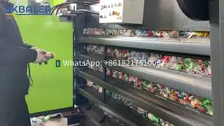 SKBALER PET Bottle Perforator: High-Speed Pre-Shredding for Volume Recycling