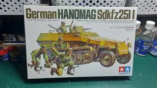 Tamiya 35020 Hanomag Sdkfz 251/1 1:35 photo build