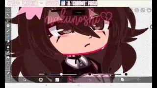 How to quickly draw tears in Ibis Paint X || GachaTutorials 3