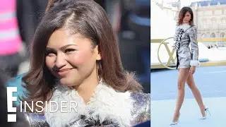 Зендая &mdash; воплощение шика на показе Louis Vuitton во время Недели моды в Париже | E! Insider