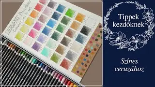 Tippek Kezdőknek Színes Ceruzák Használatához - Derwent Procolor 36 Színű Készlet Kipróbálásával
