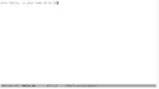 Shell Script Basics: positional parameters