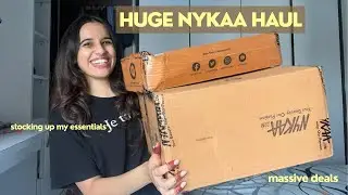 It’s time for a NYKAA HAUL! 🛍️ New skincare and Makeup💗