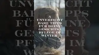 5 unverzichtbare Tipps f&uuml;r deine Gesichtspflege im Winter#WinterSkincare #PflegeTipps #GlowImWinter