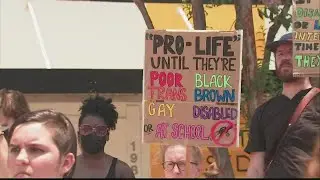 Roe v. Wade protests in Athens