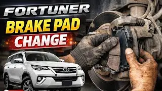 Toyota Fortuner Front Brake Pad Replacement | Complete Step by Step Guide | Zohaib Auto Garage