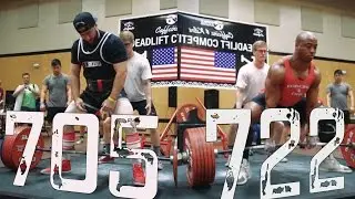 Silent Mike Blows Up 705 @ Caffeine and Kilos Deadlift Competition