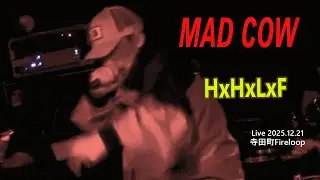 HxHxLxF｜MAD COW（Live at Fireloop 2025.12.21）｜Osaka Hardcore / Loud Rock