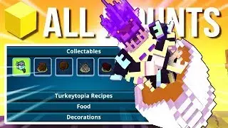 Trove - ALL TURKEYTOPIA 2019 MOUNTS | 400+ Mastery Points !!
