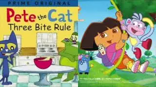 MERGED - Pete The Cat and Dora The Explorer Kiss The Sky