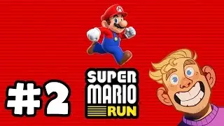 Super Mario Run Gameplay - World 2 COMPLETE, Kingdom Builder, Toad Rally #2 (iOS/Android)