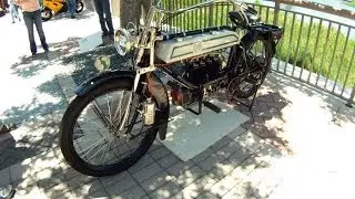 Riding Into History 3D!  Classic Motorcycles! Part 1