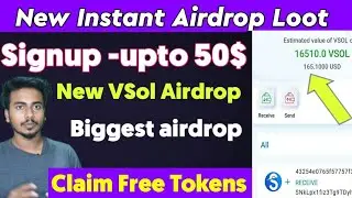 Instant withdraw airdrop | Solidus Airdrop | New airdrop instant withdraw