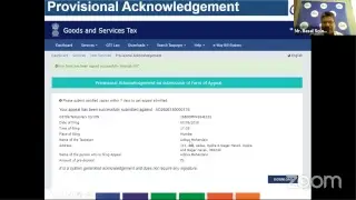 Filing of Appeal at GST portal (in Tamil Language)