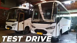 TEST DRIVE BUS 4x4 UNTUK PERTAMBANGAN SETELAH SELESAI MODIFIKASI