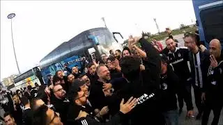 Besiktas Ultras on Tour Napoli Away - Beşiktaş Çarşı
