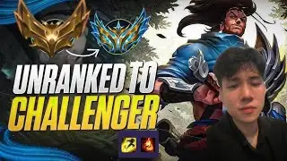 Yasuo ADC UNRANKED to CHALLENGER- Gold/Platinum