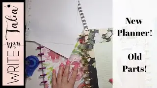 Happy Planner Bullet Journal Set-up Using Old Supplies