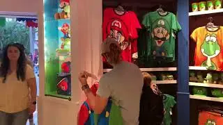 Super Nintendo World store tour at Universal Studios Hollywood with Paul Gale Network