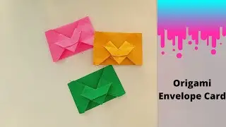 Origami Envelope Card | How to make paper heart envelope card | Craftboat