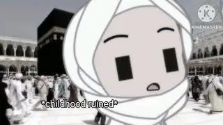 Childhood Ruined || 😂💀 || Ft. young dumeeha || Gacha Muslim || Dumeeha